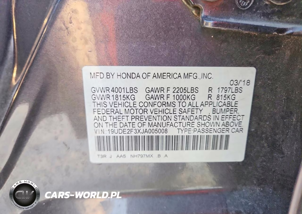 2018 Acura Ilx Base Watch Plus VIN:19UDE2F3XJA005008 - 12