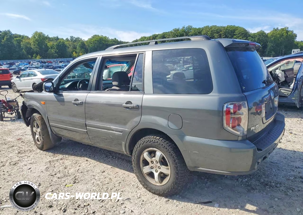 2007 Honda Pilot Ex VIN:5FNYF18417B020056 - 2