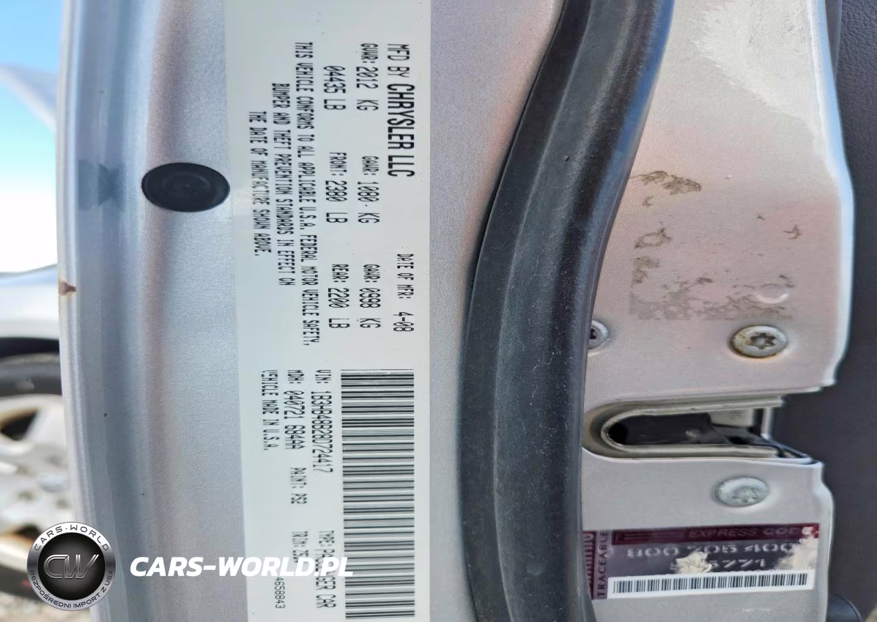 2008 Dodge Caliber Sxt VIN:1B3HB48B28D724417 - 13
