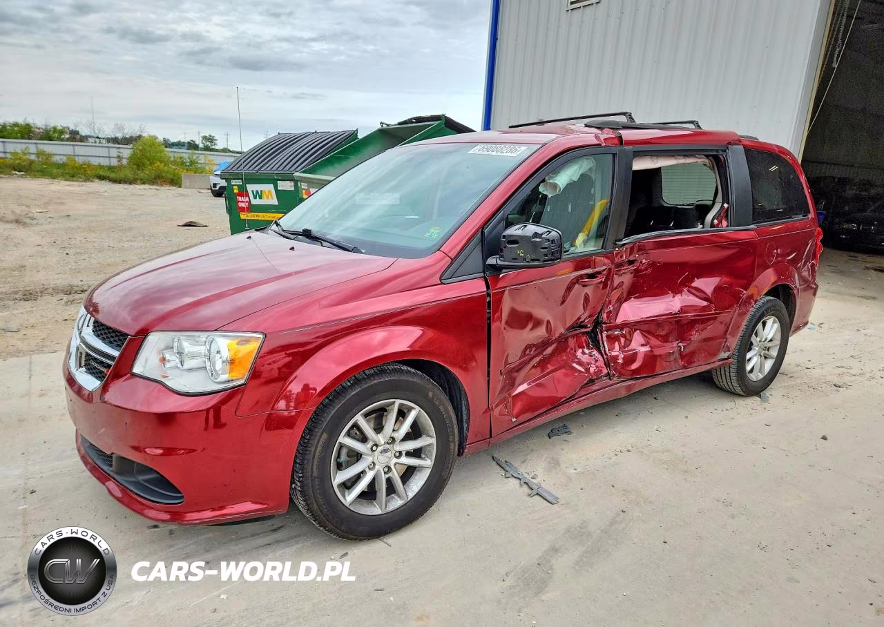 2016 Dodge Grand Caravan Sxt VIN:2C4RDGCGXGR324618 - 1