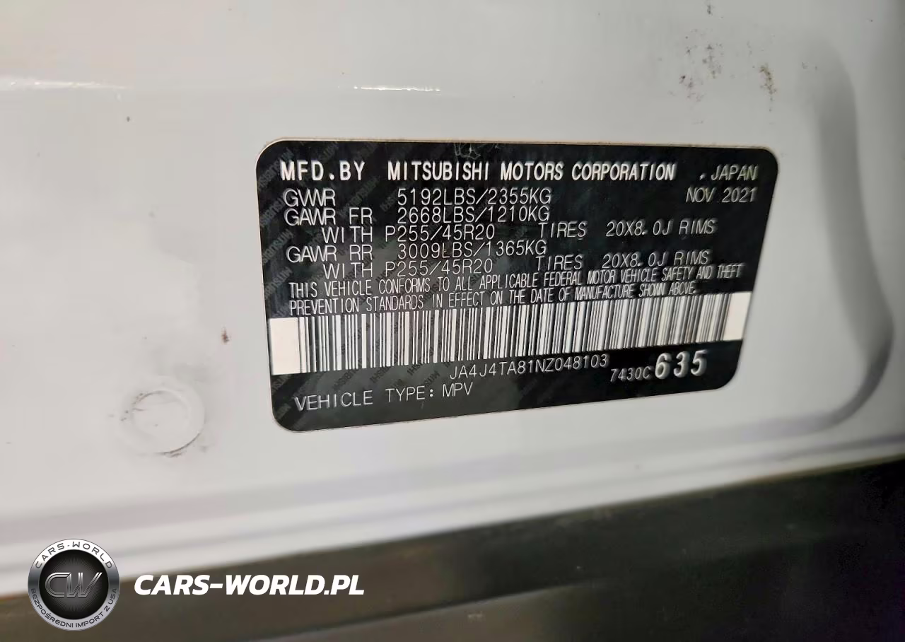 2022 Mitsubishi Outlander Es VIN:JA4J4TA81NZ048103 - 13