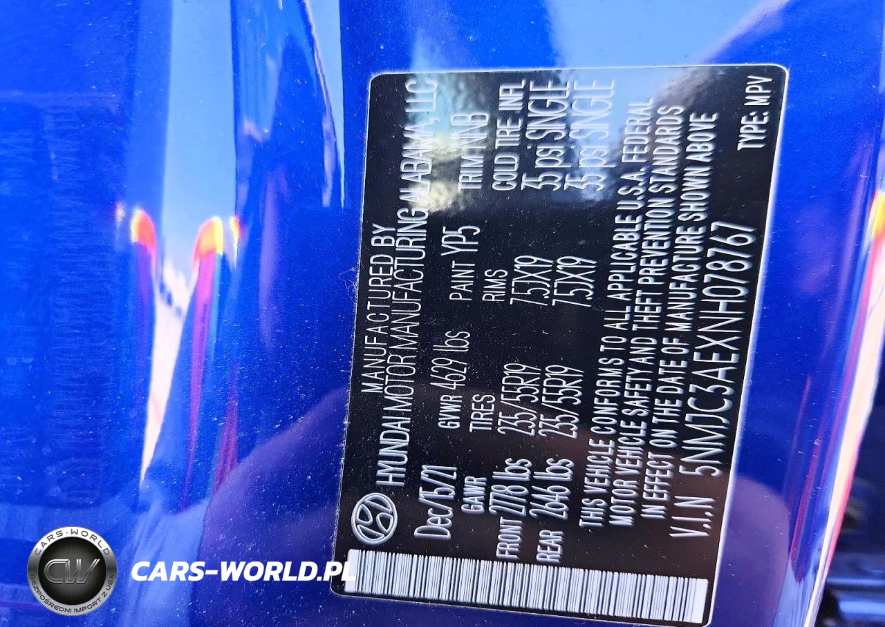 2022 Hyundai Tucson Sel VIN:5NMJC3AEXNH078767 - 12