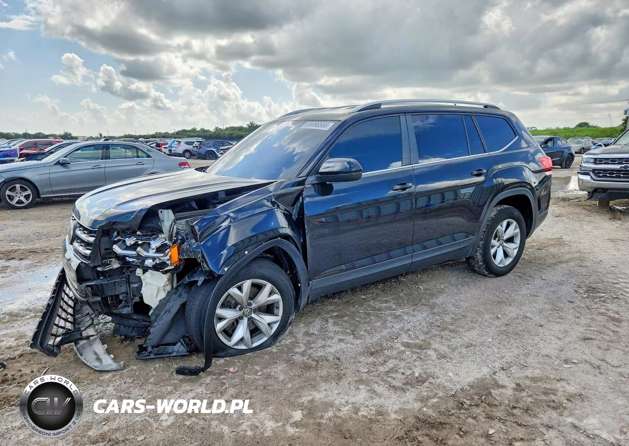 2019 Volkswagen Atlas Se VIN:1V2DR2CA9KC583546 - 1