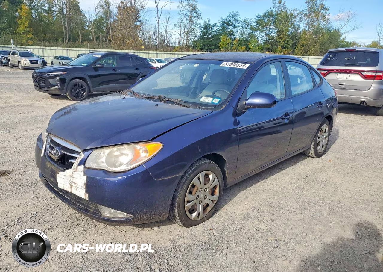 2010 Hyundai Elantra Gls VIN:KMHDU4AD3AU160281 - 1