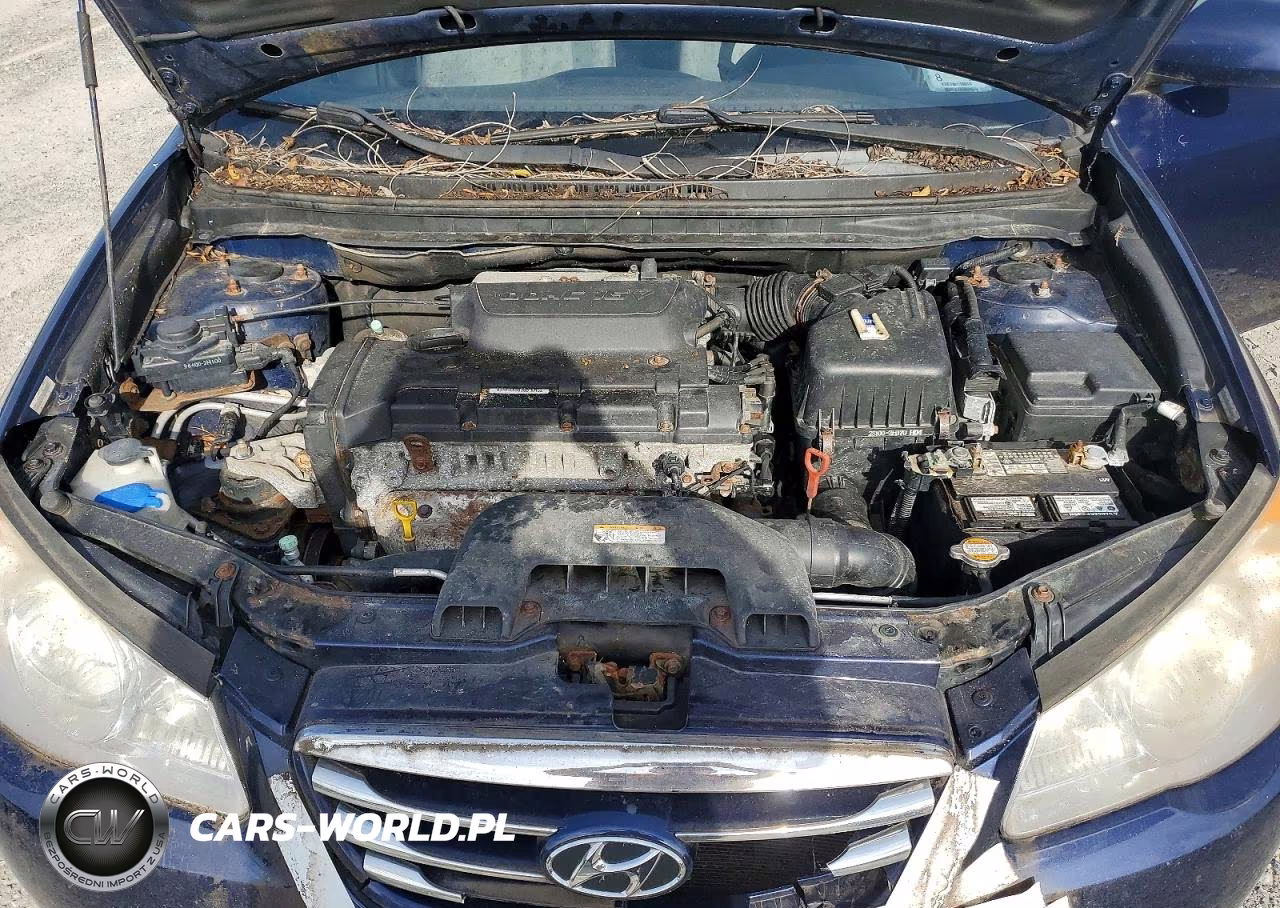 2010 Hyundai Elantra Gls VIN:KMHDU4AD3AU160281 - 11
