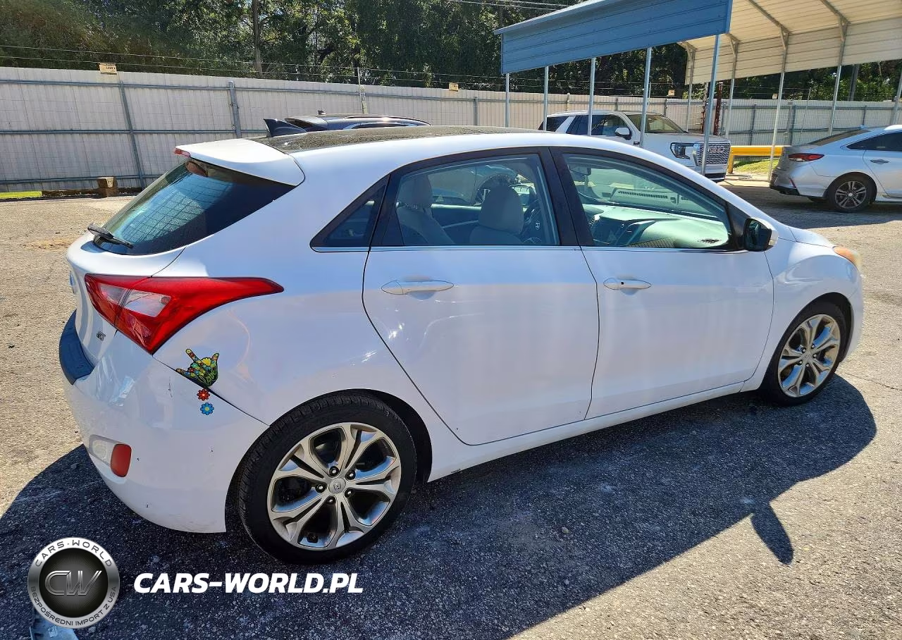 2013 Hyundai Elantra Gt Base VIN:KMHD35LE0DU131422 - 3