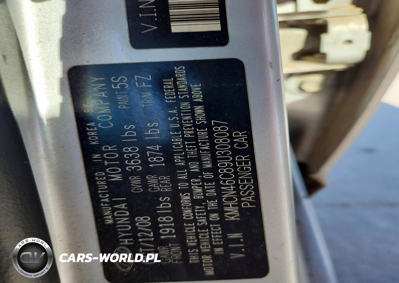 2009 Hyundai Accent Gls VIN:KMHCN46C89U308087 - 13