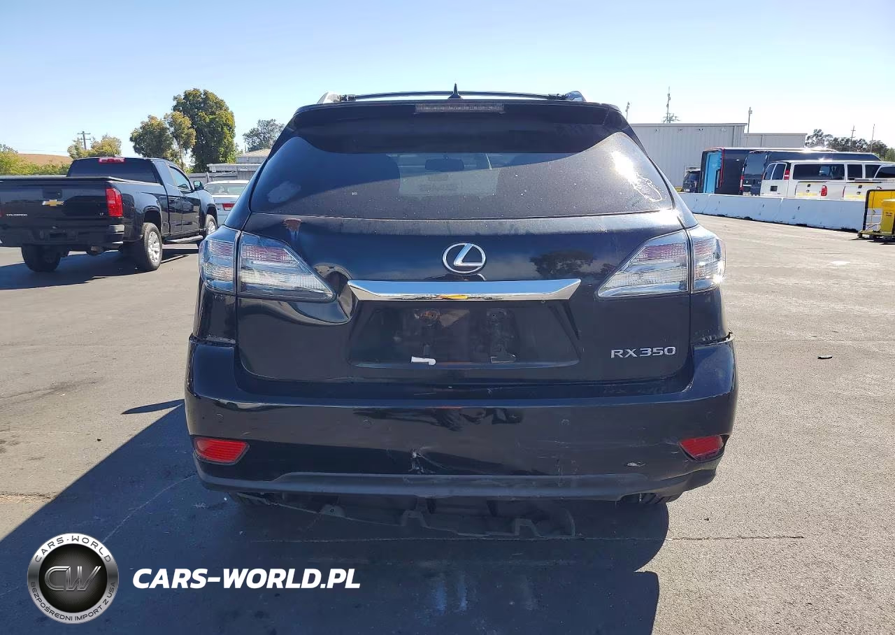 2012 Lexus Rx 350 VIN:2T2ZK1BAXCC079020 - 6