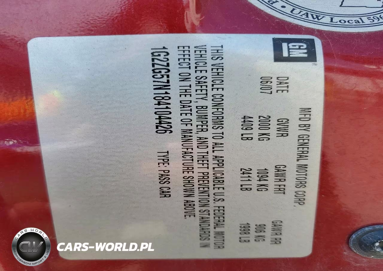 2008 Pontiac G6 Base VIN:1G2ZG57N184104426 - 12