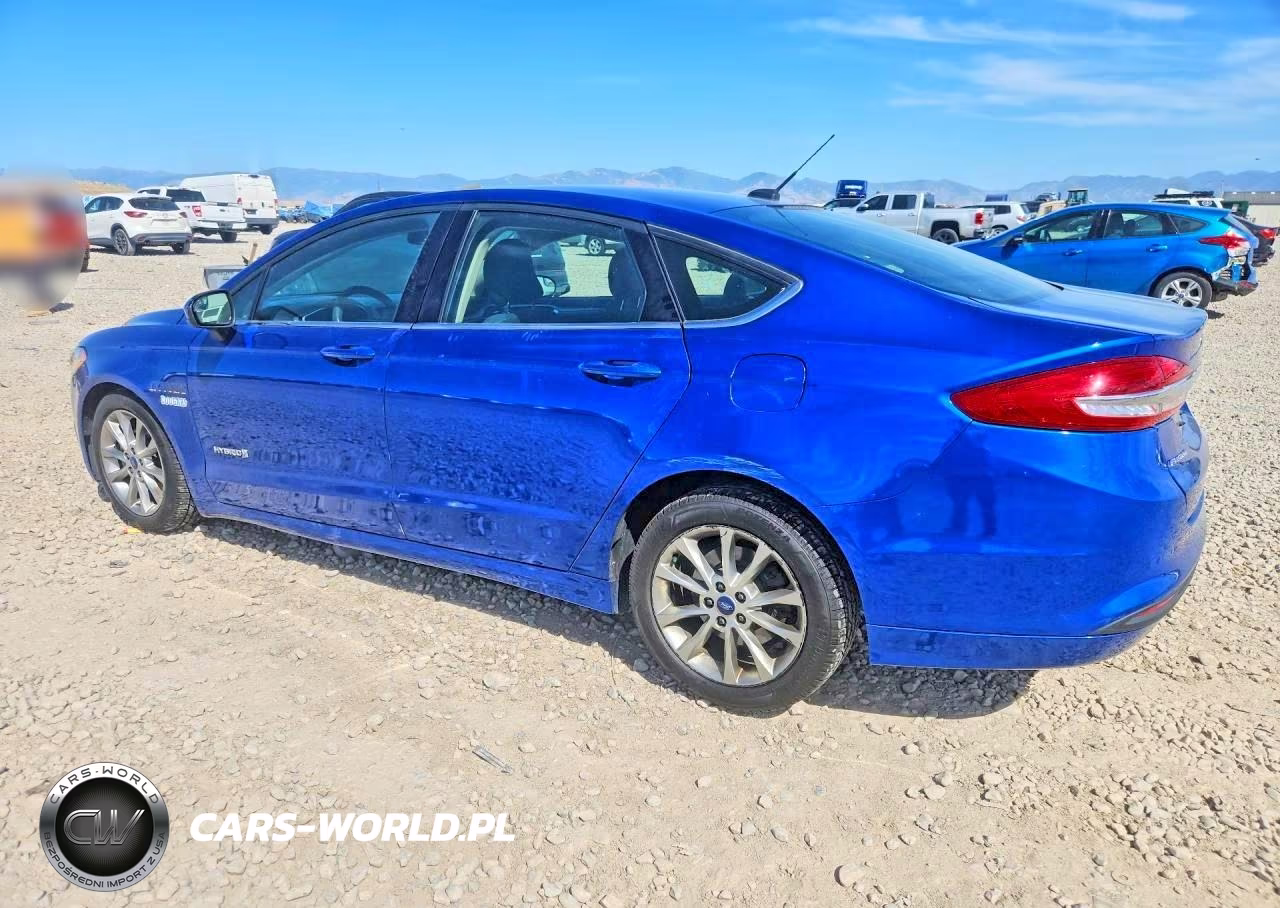 2017 Ford Fusion Se Hybrid VIN:3FA6P0LU5HR380765 - 2