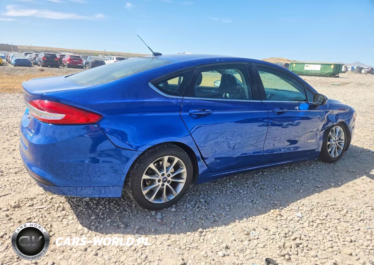 2017 Ford Fusion Se Hybrid VIN:3FA6P0LU5HR380765 - 3