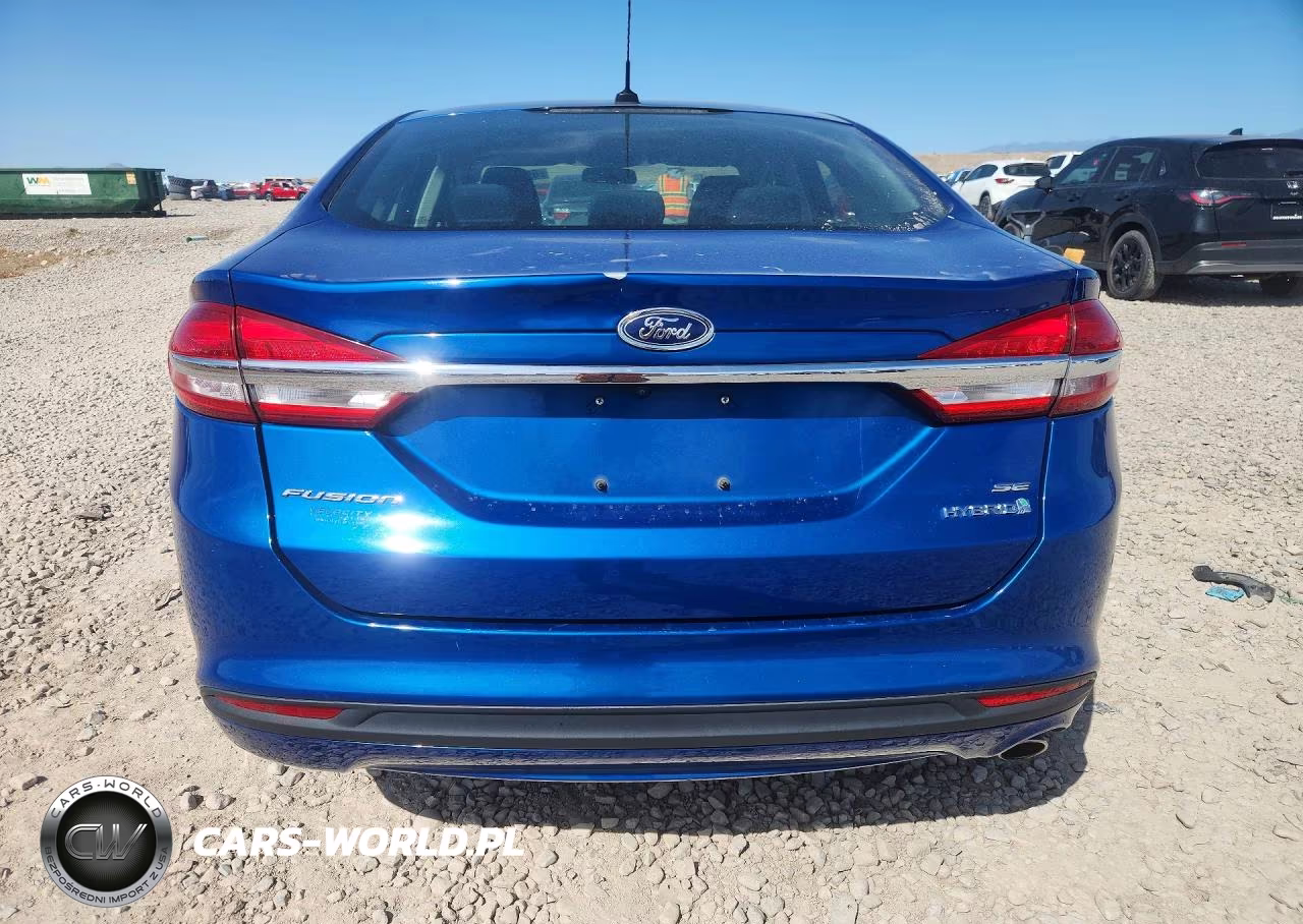 2017 Ford Fusion Se Hybrid VIN:3FA6P0LU5HR380765 - 6