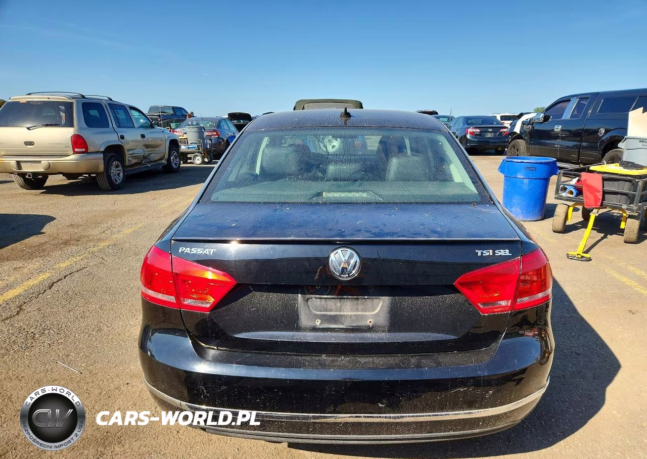 2015 Volkswagen Passat Sel VIN:1VWCT7A32FC007560 - 6