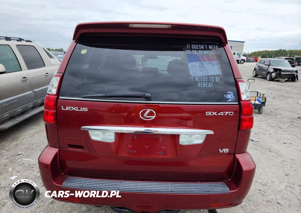 2008 Lexus Gx 470 VIN:JTJBT20X780165402 - 6