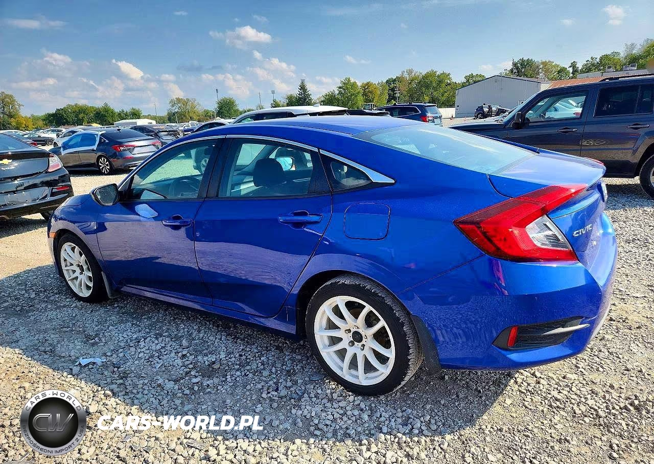 2017 Honda Civic Lx VIN:19XFC2F55HE069303 - 2