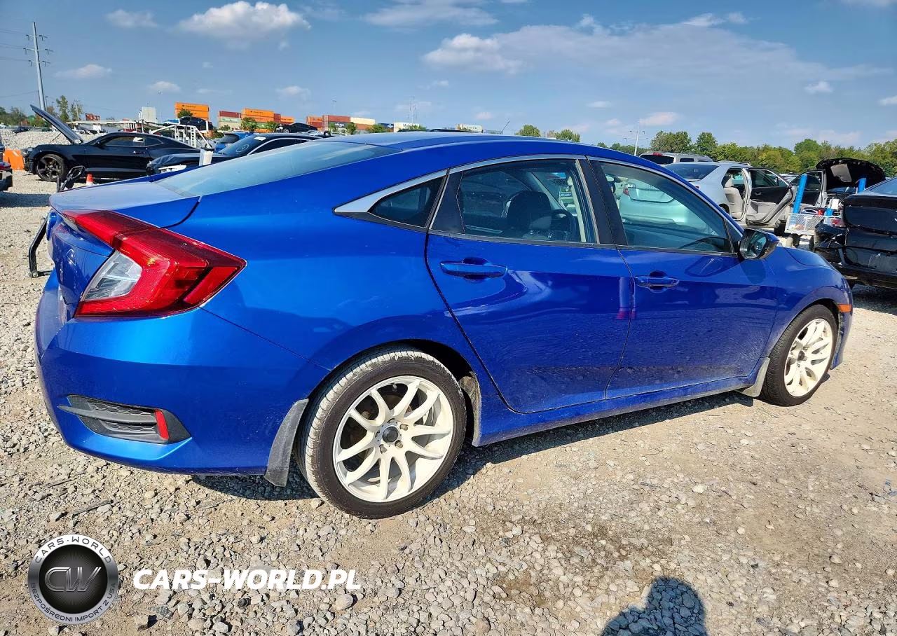 2017 Honda Civic Lx VIN:19XFC2F55HE069303 - 3