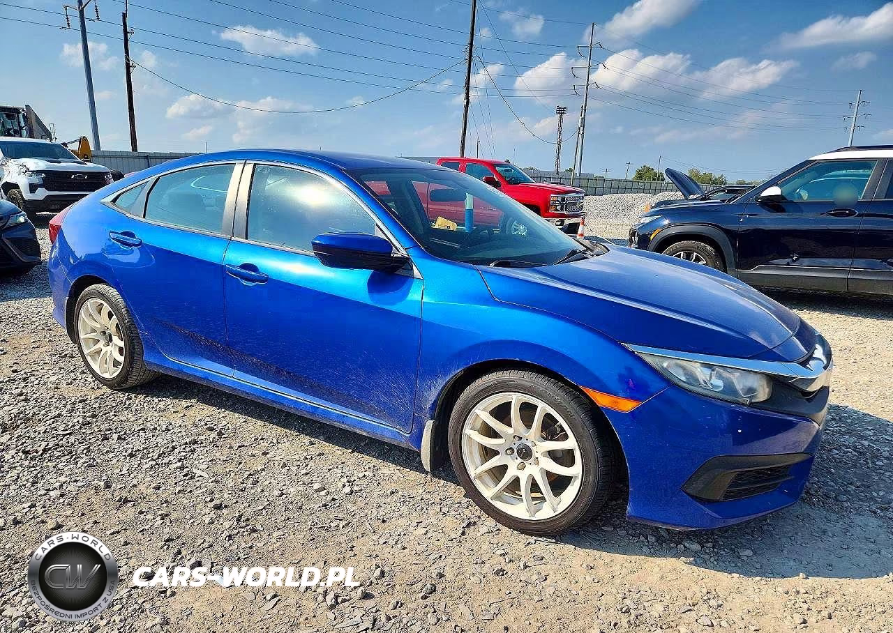 2017 Honda Civic Lx VIN:19XFC2F55HE069303 - 4