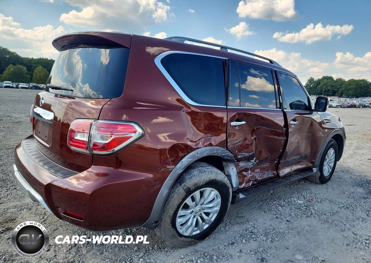 2017 Nissan Armada Sv VIN:JN8AY2ND8H9006970 - 3
