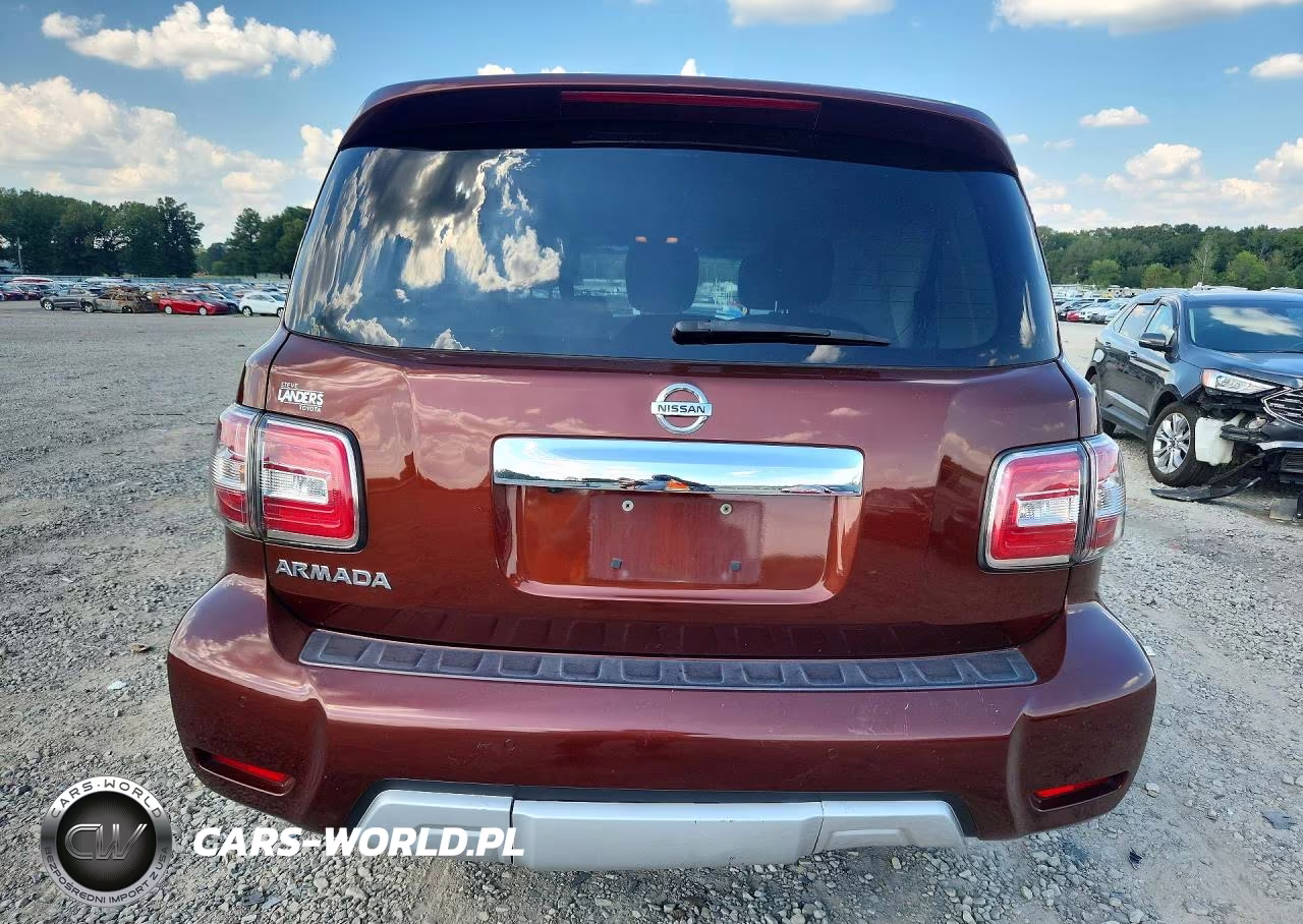 2017 Nissan Armada Sv VIN:JN8AY2ND8H9006970 - 6