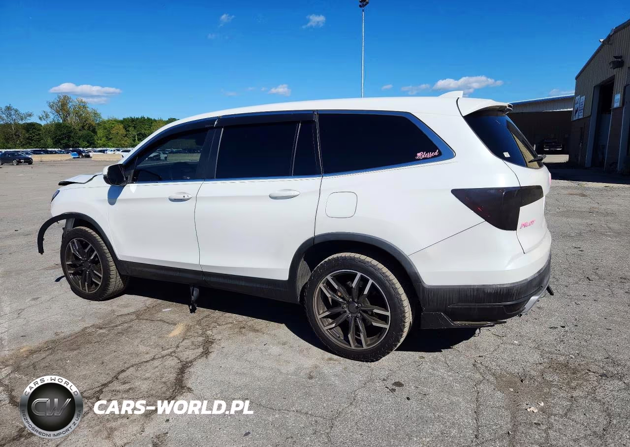 2021 Honda Pilot Exl VIN:5FNYF6H51MB051552 - 2