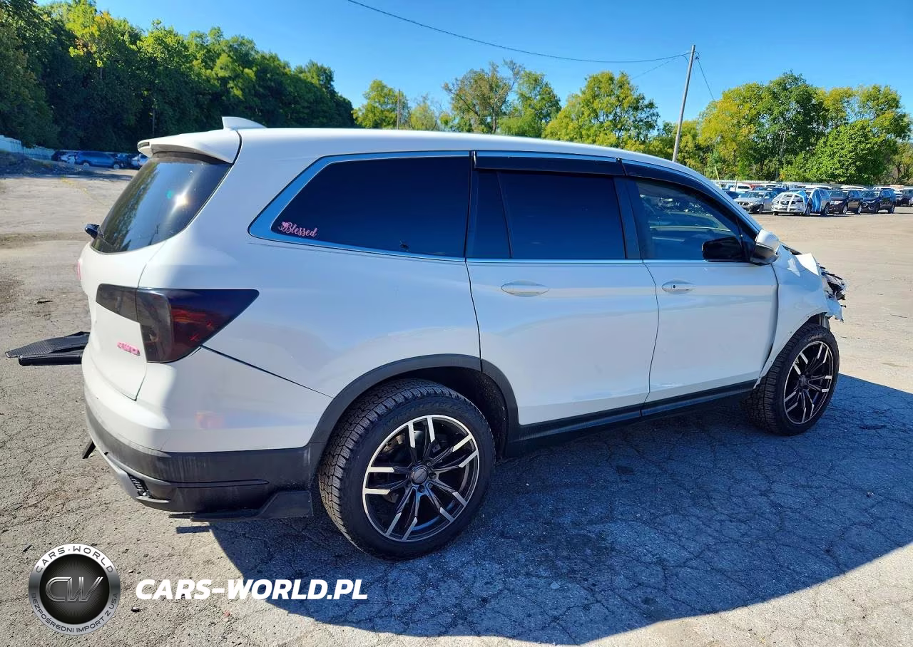2021 Honda Pilot Exl VIN:5FNYF6H51MB051552 - 3