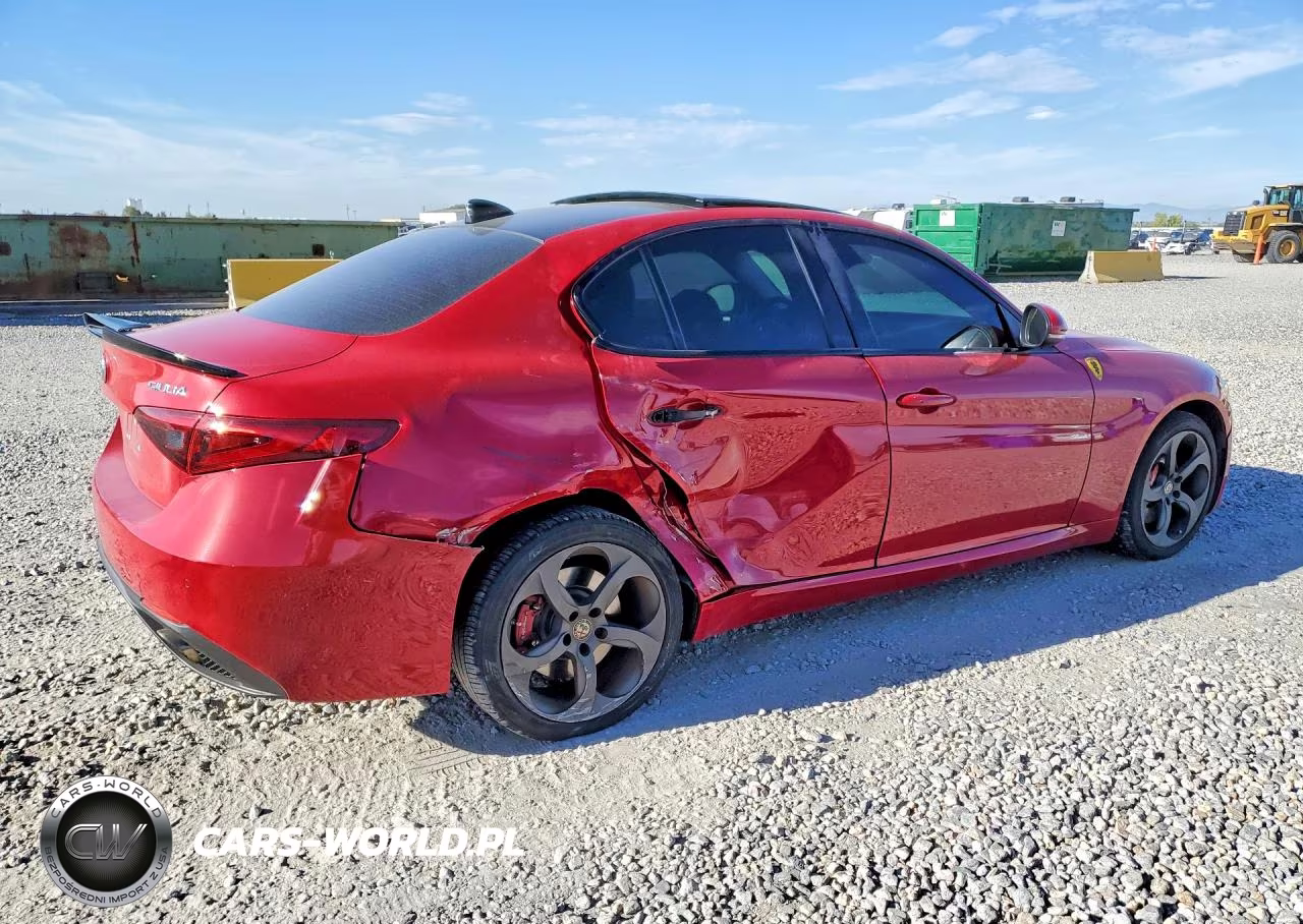 2017 Alfa Romeo Giulia Q4 VIN:ZARFAEDN0H7558501 - 3