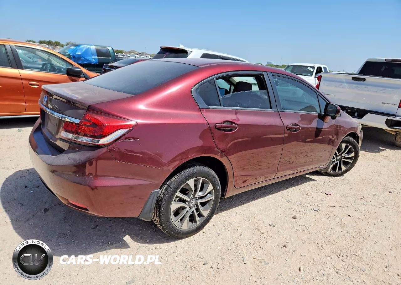 2015 Honda Civic Ex VIN:2HGFB2F80FH560586 - 3
