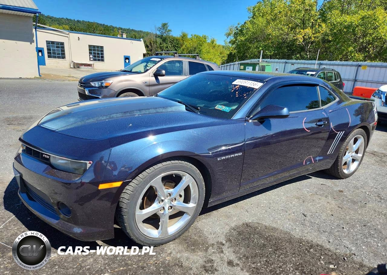 2014 Chevrolet Camaro Lt VIN:2G1FC1E33E9186052 - 1