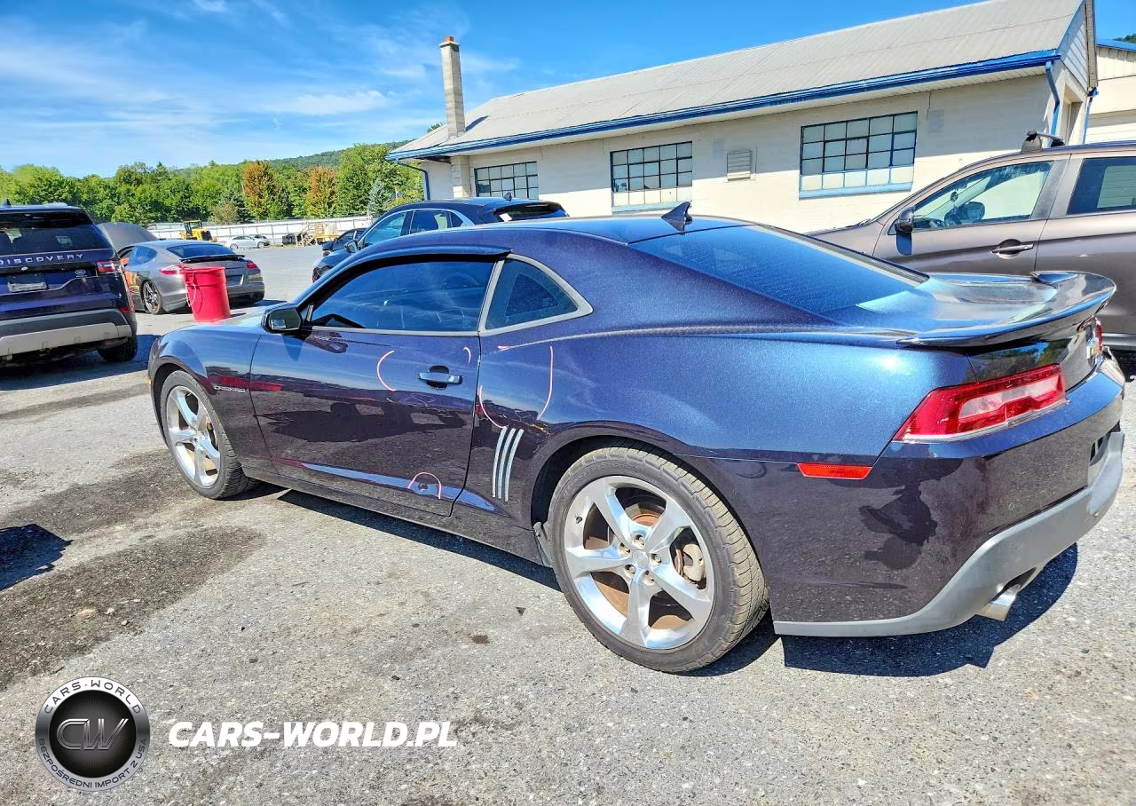 2014 Chevrolet Camaro Lt VIN:2G1FC1E33E9186052 - 2