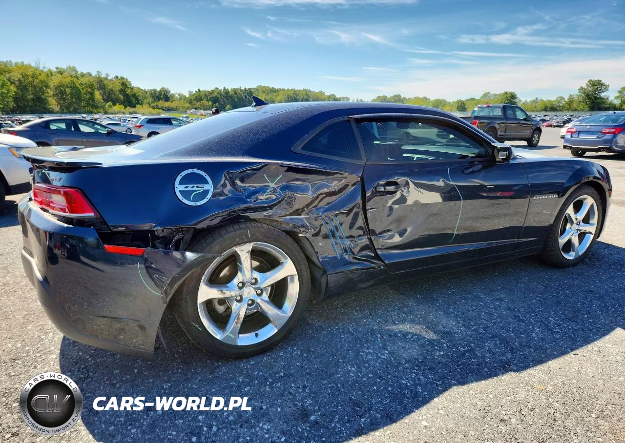 2014 Chevrolet Camaro Lt VIN:2G1FC1E33E9186052 - 3