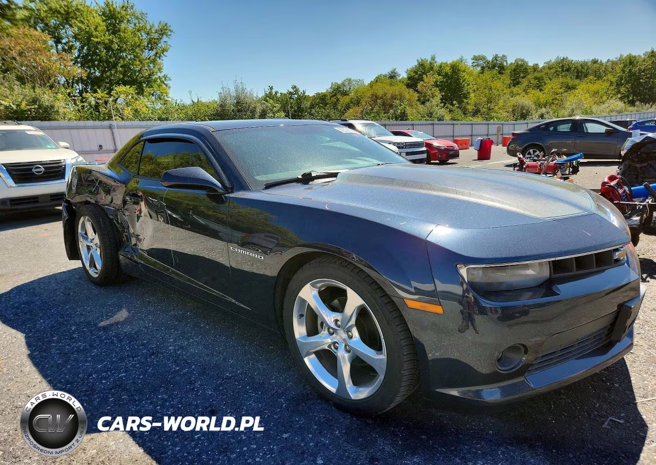 2014 Chevrolet Camaro Lt VIN:2G1FC1E33E9186052 - 4