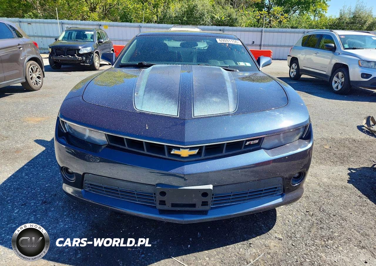 2014 Chevrolet Camaro Lt VIN:2G1FC1E33E9186052 - 5