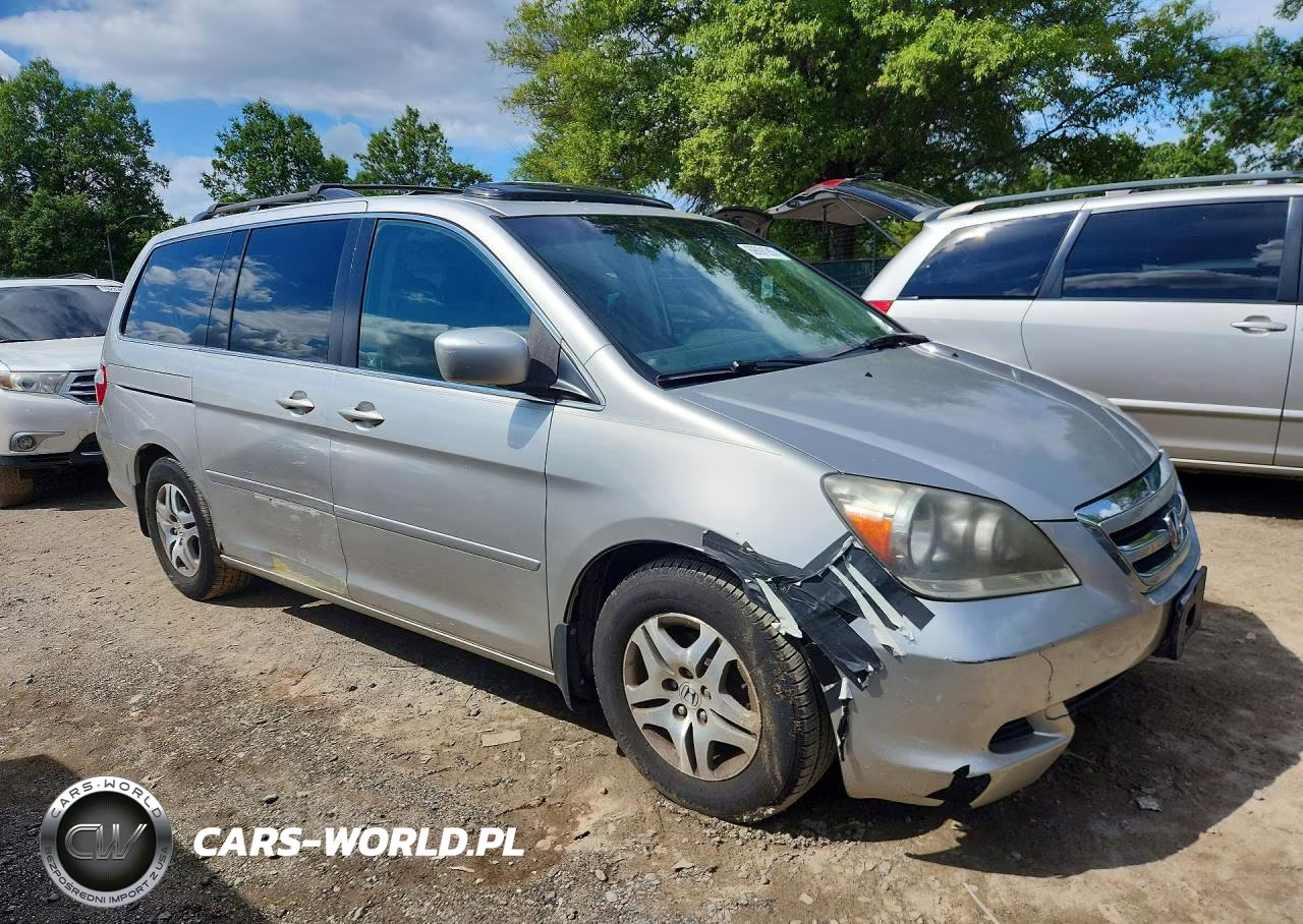 2007 Honda Odyssey Ex With Leather (With Res) VIN:5FNRL38737B414676 - 4