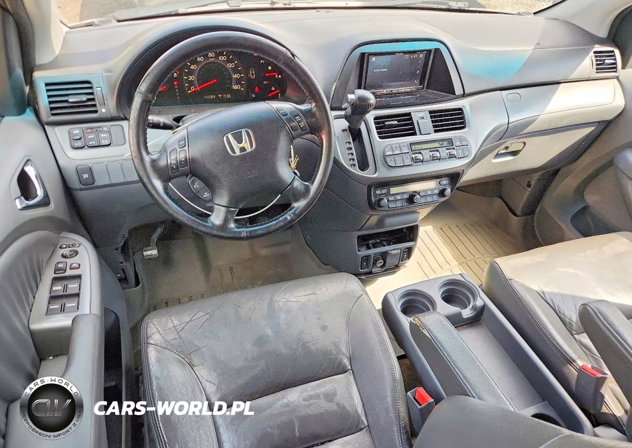 2007 Honda Odyssey Ex With Leather (With Res) VIN:5FNRL38737B414676 - 8