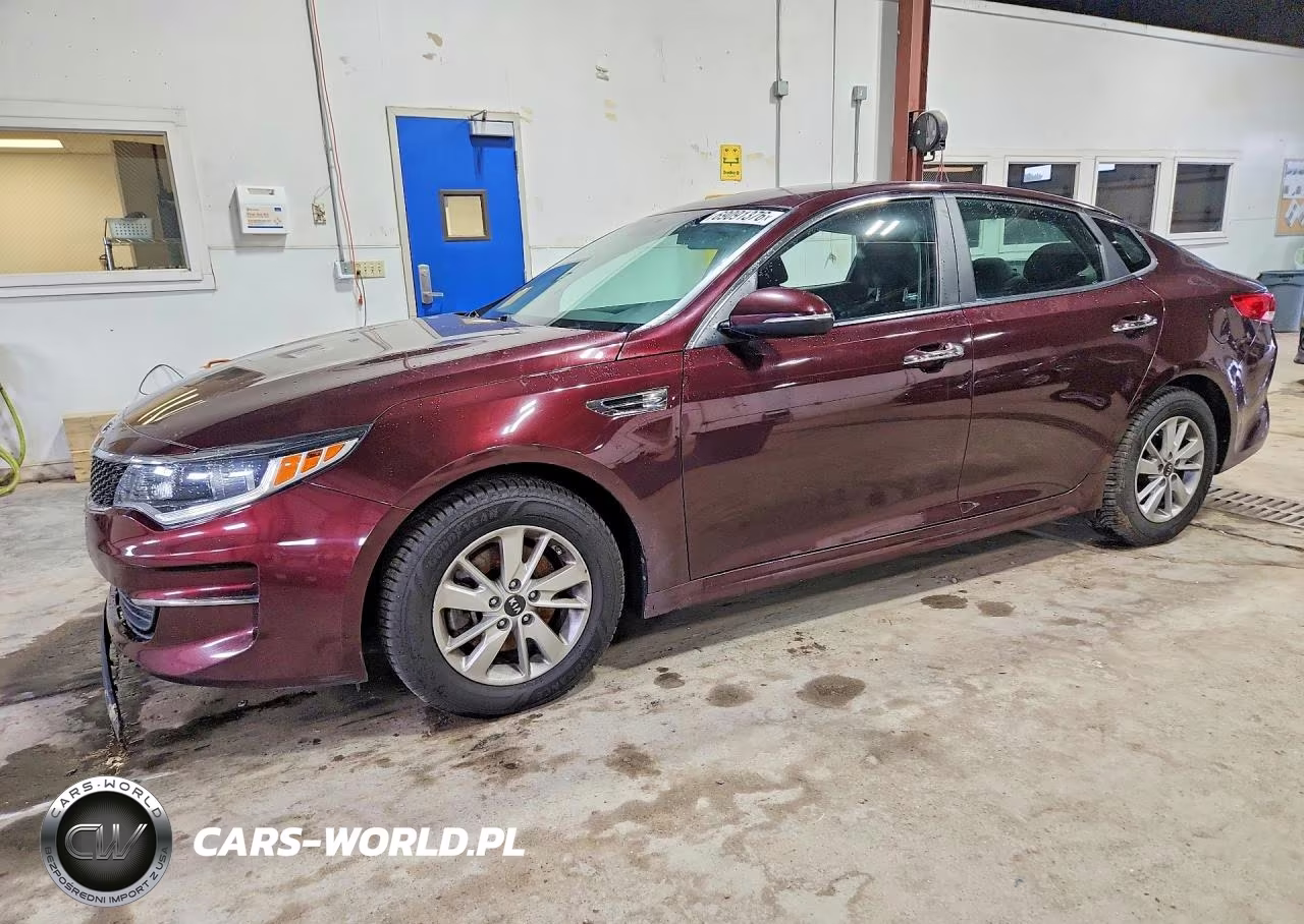 2018 Kia Optima Lx VIN:5XXGT4L34JG186323 - 1
