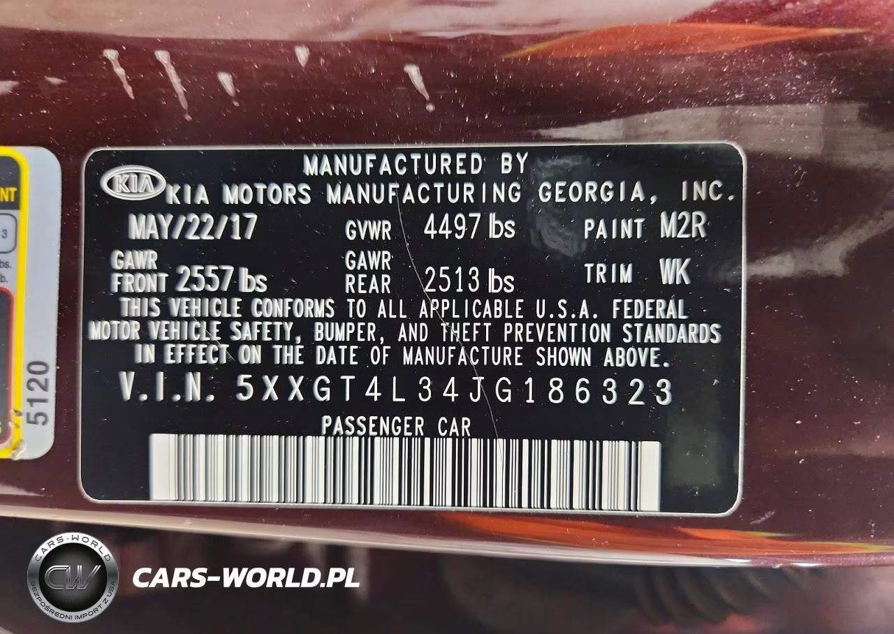 2018 Kia Optima Lx VIN:5XXGT4L34JG186323 - 12