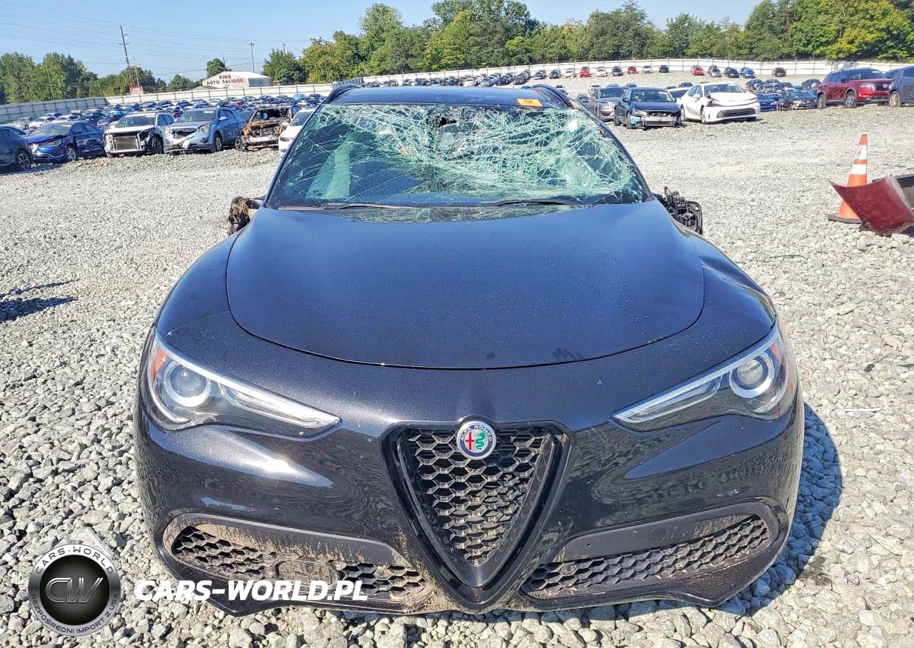 2021 Alfa Romeo Stelvio Ti VIN:ZASPAKBN2M7D02314 - 5