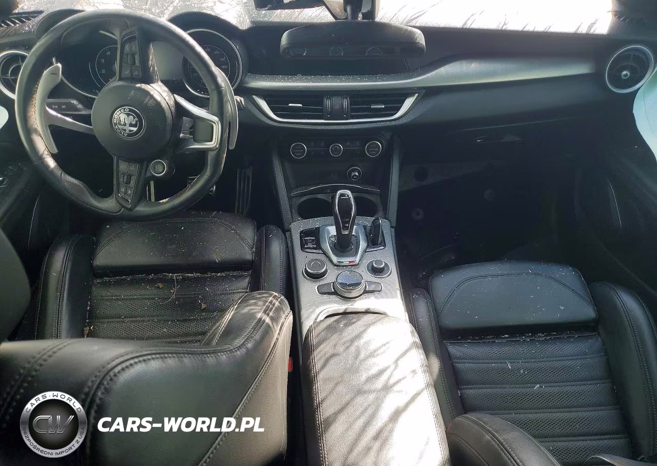 2021 Alfa Romeo Stelvio Ti VIN:ZASPAKBN2M7D02314 - 8