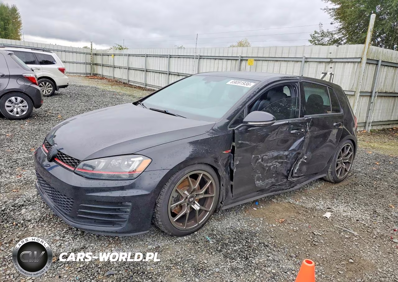 2015 Volkswagen Gti VIN:3VW4T7AU4FM022153 - 1