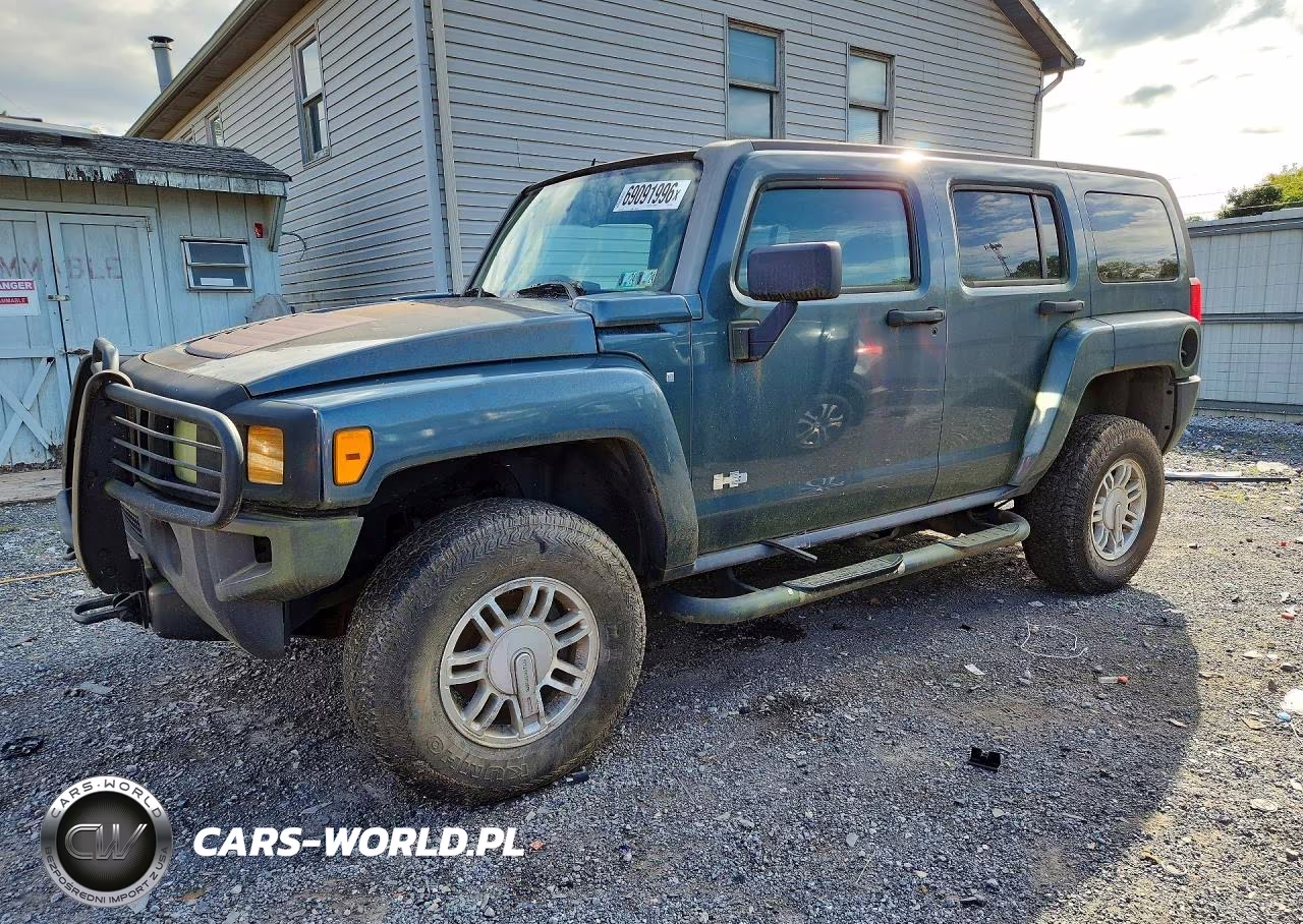 2007 Hummer H3 VIN:5GTDN13E878191946 - 1