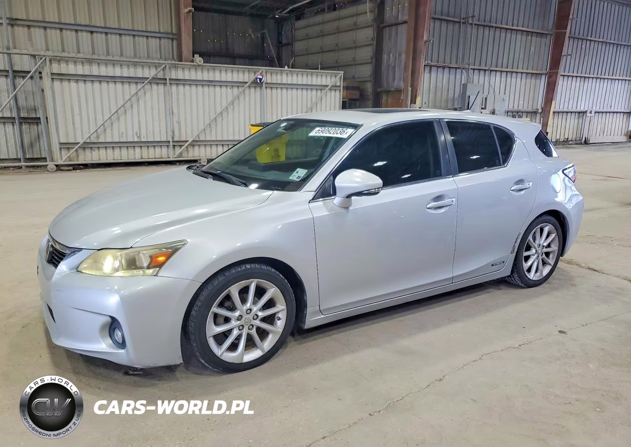 2012 Lexus Ct 200 VIN:JTHKD5BH7C2085892 - 1