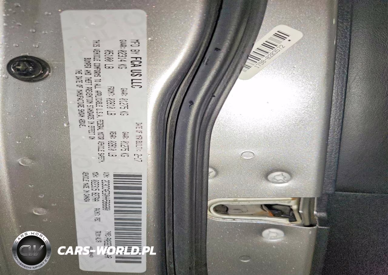 2017 Chrysler 300C VIN:2C3CCAEG0HH586680 - 12