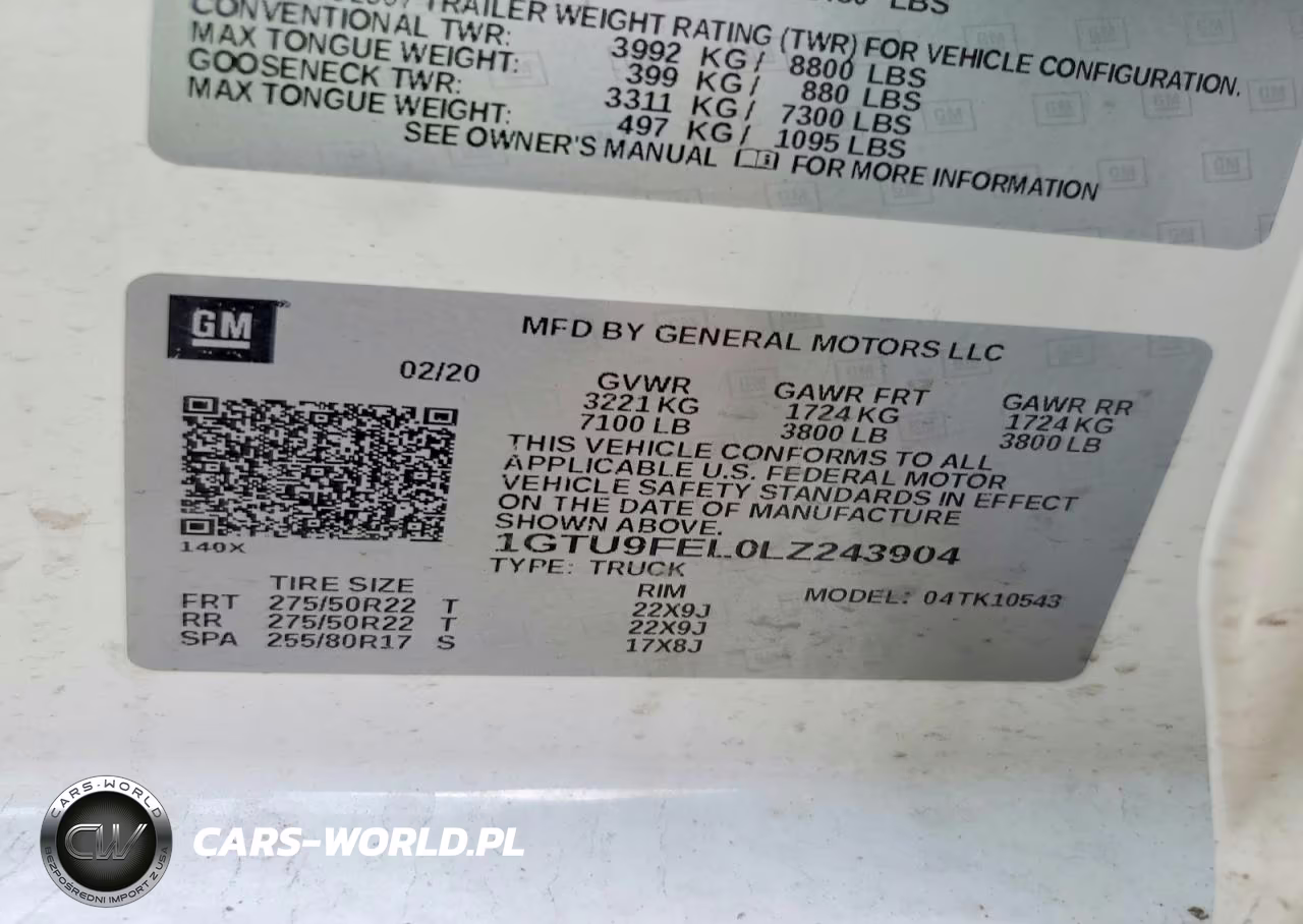 2020 GMC Sierra K1500 Denali VIN:1GTU9FEL0LZ243904 - 12