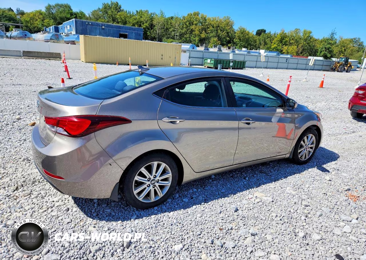 2015 Hyundai Elantra Se VIN:5NPDH4AE7FH588504 - 3
