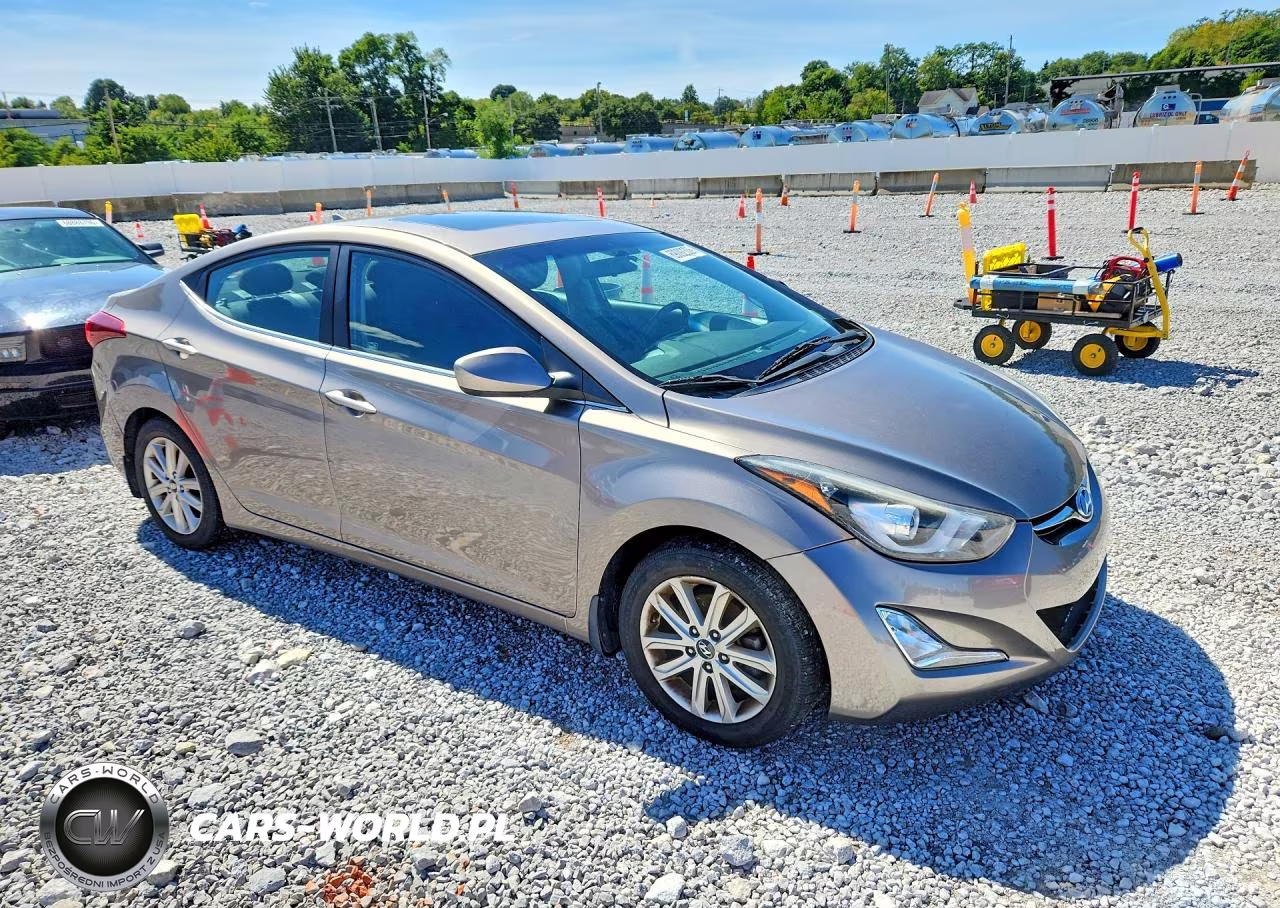 2015 Hyundai Elantra Se VIN:5NPDH4AE7FH588504 - 4