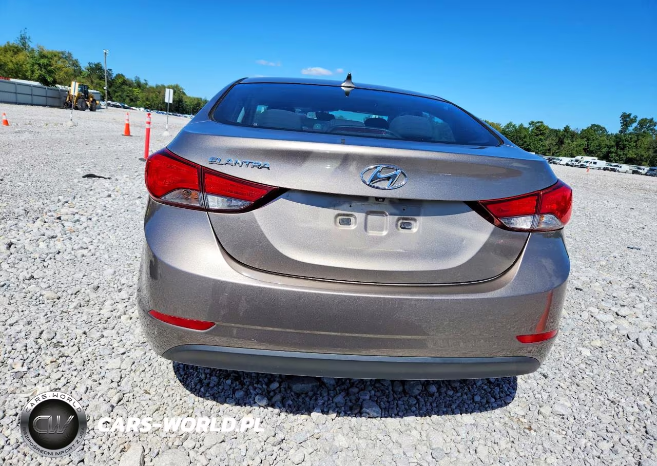 2015 Hyundai Elantra Se VIN:5NPDH4AE7FH588504 - 6