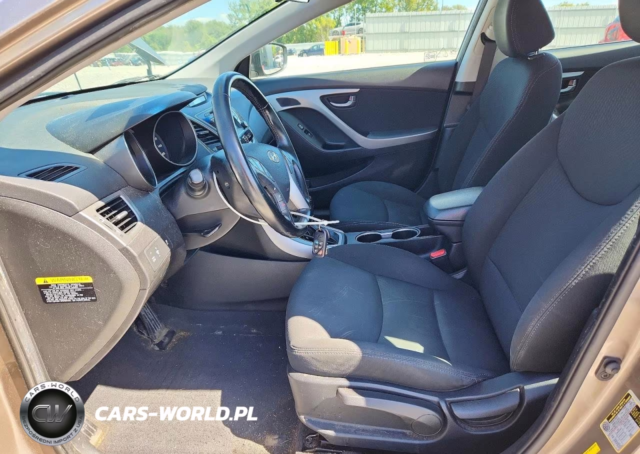 2015 Hyundai Elantra Se VIN:5NPDH4AE7FH588504 - 7