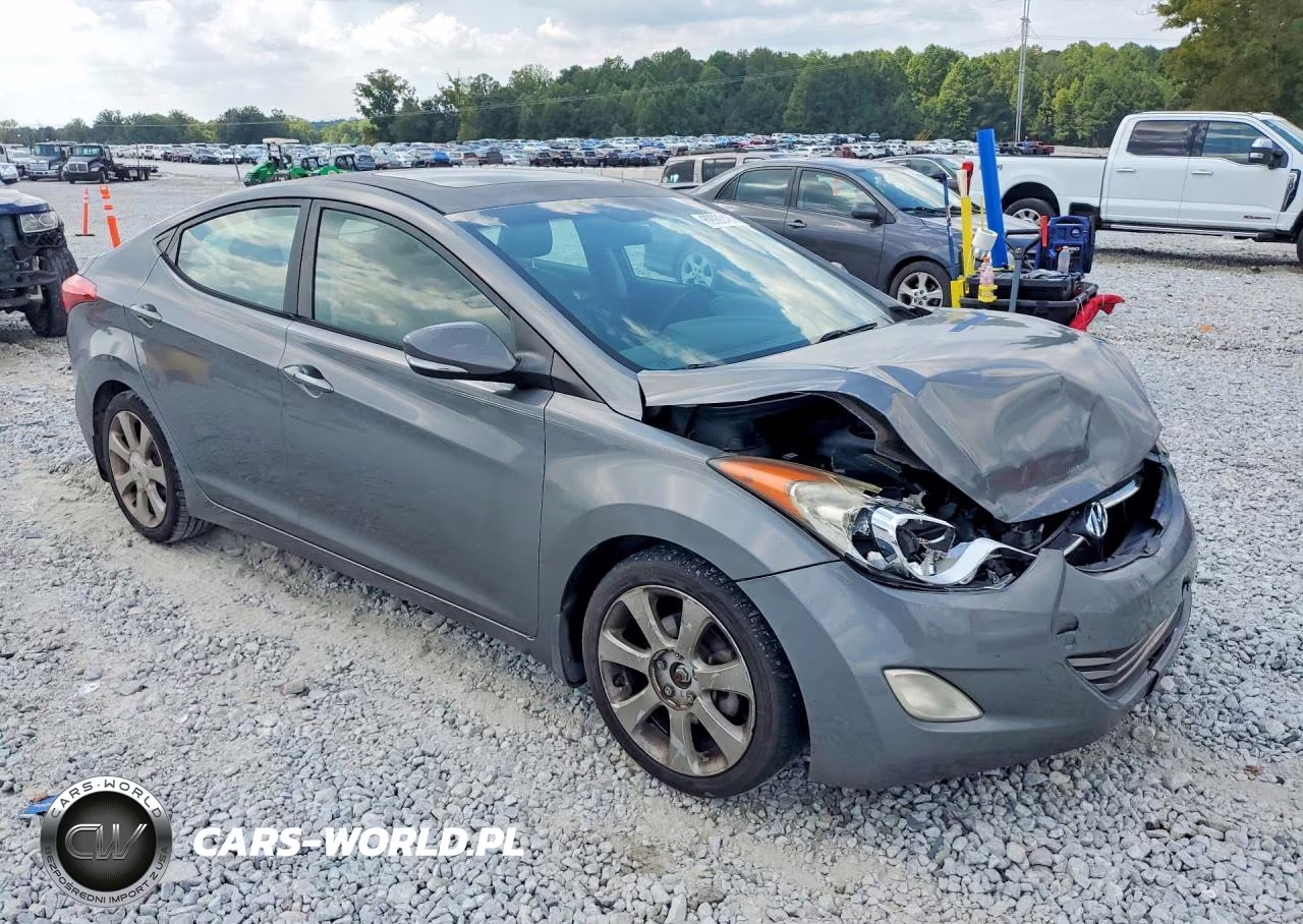 2013 Hyundai Elantra Limited VIN:5NPDH4AE2DH234306 - 4