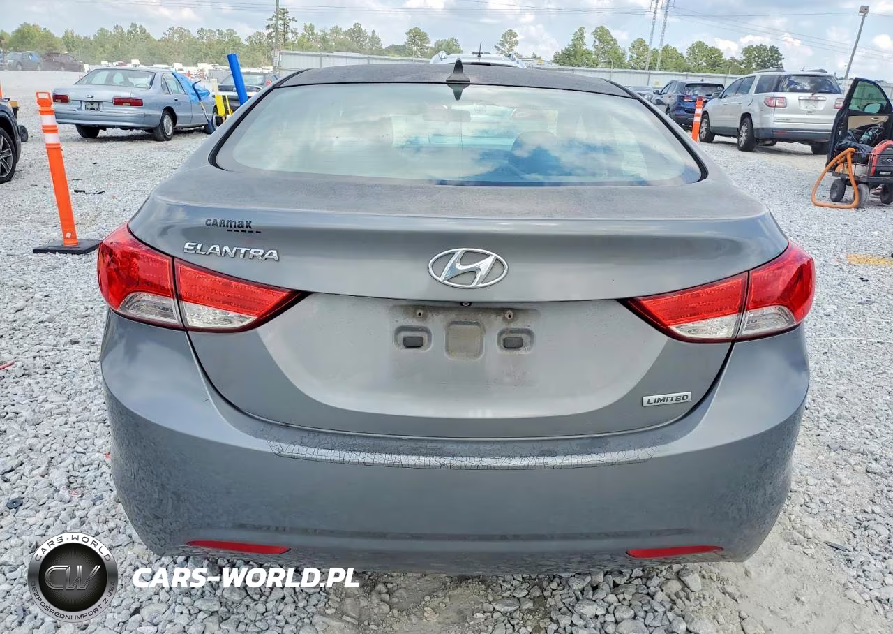 2013 Hyundai Elantra Limited VIN:5NPDH4AE2DH234306 - 6