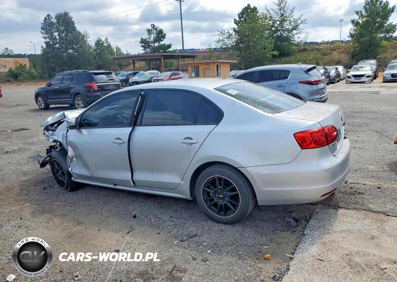 2012 Volkswagen Jetta Se VIN:3VWDP7AJ9CM107768 - 2